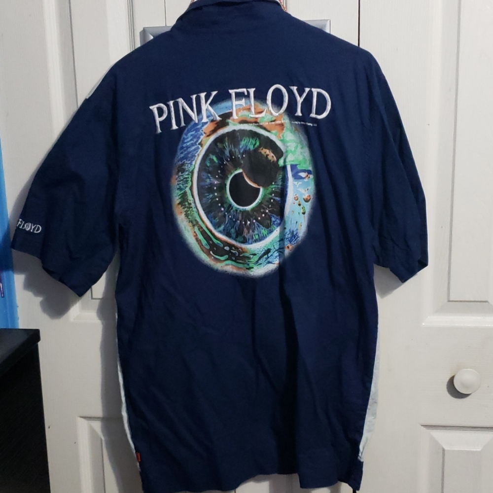 Used 2005 Pink Floyd Bowler Shirt Mens Large